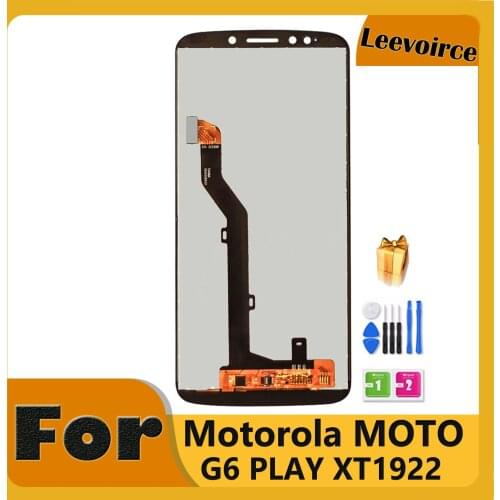 LCD Display For Motorola Moto G6 Play XT1922 XT1922-3 XT1922-4 XT1922-5 LCD Display Touch Screen Digitizer Assembly + TOOL