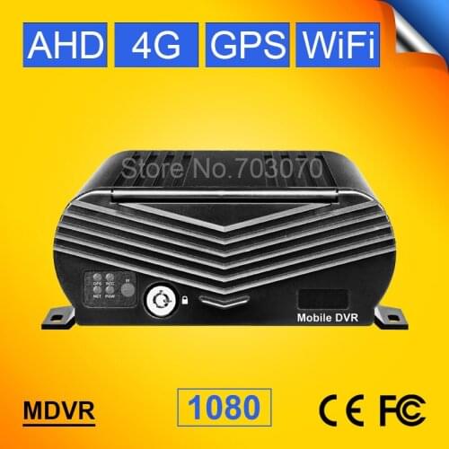 8CH AHD MOBILE DVR With 4G GPS Wifi Real Time Surveillance Cyclic Recording Support 8 Camera 2TB Hard Disk Bus Truck HDD Mdvr
