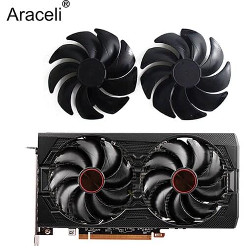 95mm 6Pin FD10015M12D DC12V RX5700 XT Replace for Sapphire RX 5500 5600 5700XT pulse Cooling Fan