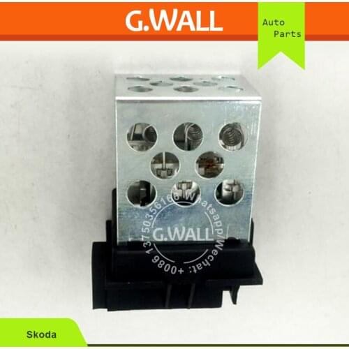 For Free Shipping NEW Heater Blower Resistor For Car Skoda Felicia OEM 6U0959623 Blower Motor Resistor