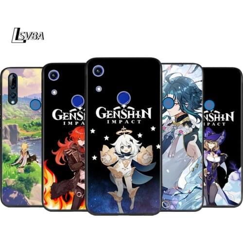 Games Genshin Impact Silicone Cover For Honor 8 8A Prime 8X MAX 8C 8S 7A 7C 7S Play 3E V9 Pro Phone Case