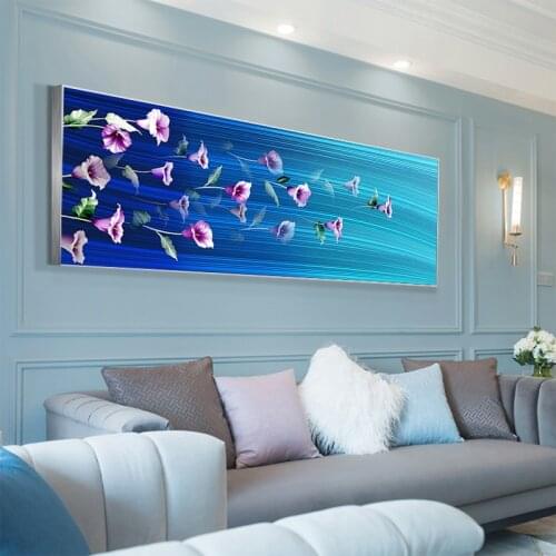 Blooming Flower Plant Canvas Oil Poster Printing Modern Home Decor Wall Art Painting for House Living Room Decoration Picture