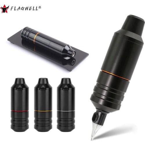 Electric Rotary Tattoo Pen Powerful Quiet Motor Permanent Makeup Embroidery Machine Gun Liner Shader Body Art Cartridge Supplies