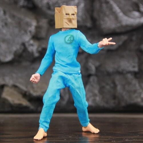 Marvel Bombastic Bag Man 6" Action Figure Amazing Spider Peter Parker Earth-616 Fantastic 4 Clothes 1:12 1/12 one:12 Toys Doll