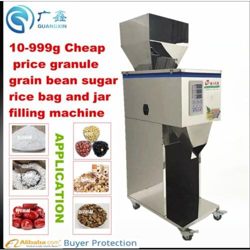 Good quality for Granule and powder filling machine for grain,cat food,dog food ,medlar and chinese medician granule filling