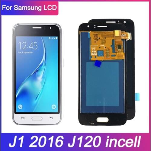 Incell LCD For Samsung Galaxy J1 2016 J120 LCD Assembly Touch Screen Display Replacemen Digitizer Assembly J120f J120H incell