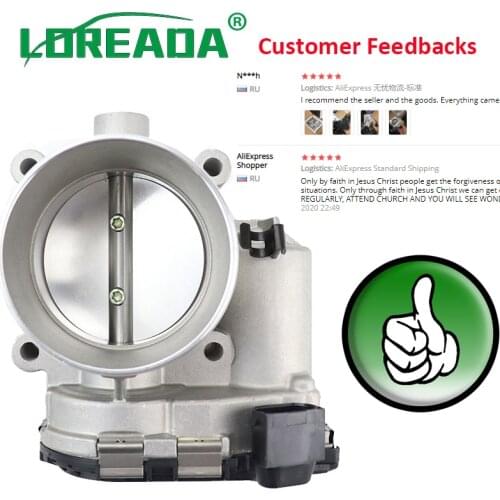 LOREADA 0280750131 028075013 0 280 750 13 Throttle Body For Bosch VOLVO C70 S60 S80 V70 XC70 XC90 30711554 8677658 8677867
