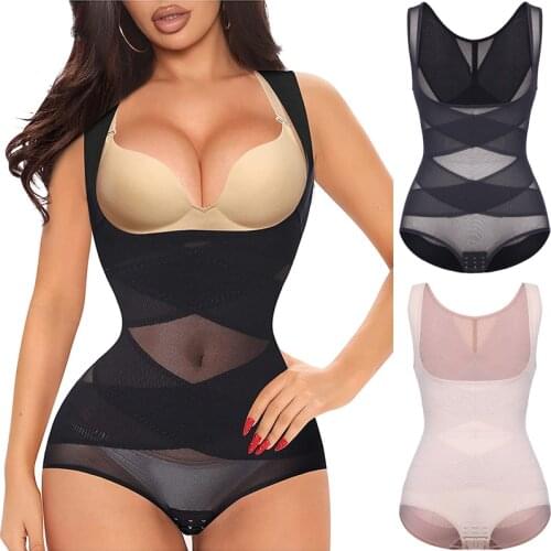 Shapewear Bodysuit Waist Trainer Corset Slimming Underwear Bodysuit Shapewear Shaping Tummy Shaper Control Chest Binder