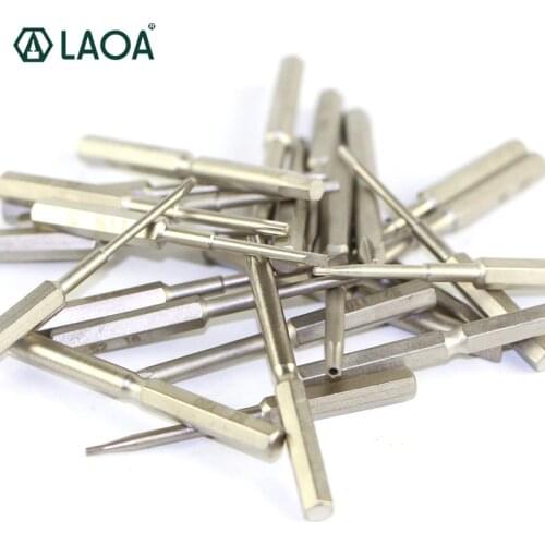 LAOA 2pcs S2 Screwdriver Bits Precision Slotted Phillip Pentagonal Triangle Torx Hex Bit Phone Repair Tools Without handle