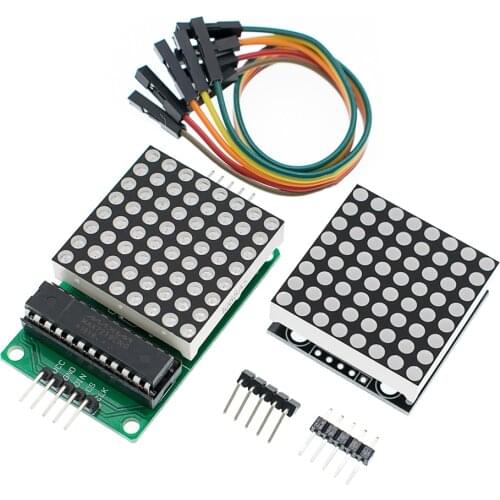 MAX7219 8*8 dot matrix module microcontroller module display module MCU LED Display Control Module For Arduino 5V