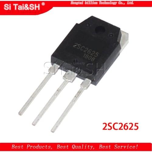 5pcs 2SC2625 TO-3P C2625 TO3P POWER TRANSISTORS(10A,400V,80W) new and original