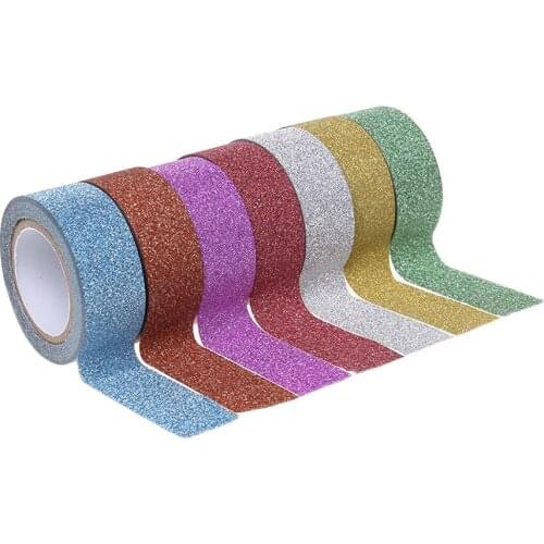 100% Brand New and High Quality Rhythmic Gymnastics Decoration Holographic RG Prismatic Glitter Tape Hoops Stick