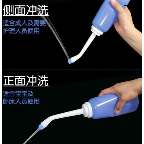 Maternity 500ml Portable Travel Hand Held Bidet Sprayer Person Cleaner Hygiene Bottle Spray Washing Toilet Health Clean Bathroom
