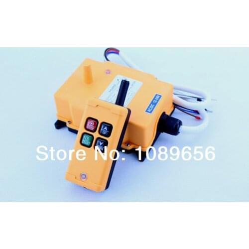 HS-4 Industrial Remote Control switch 4 keys 1 receiver+ 1 transmitter AC 110V 110VAC 1 transmitter+ 1 receiver