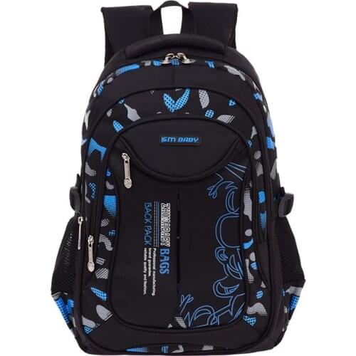 Children Fashion Large Capacity Grade 1-6 Multi-Layer School Bags Boys Backpacks Hiking Storage Bags Laptop Packbags