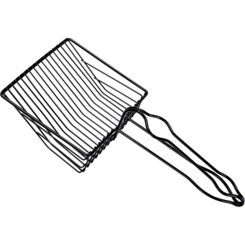 Stainless Steel Cat Litter Scoop Pet Cleaning Tool with Handle Cleaning Supplies Durable Pet Litter Scoop All Metal