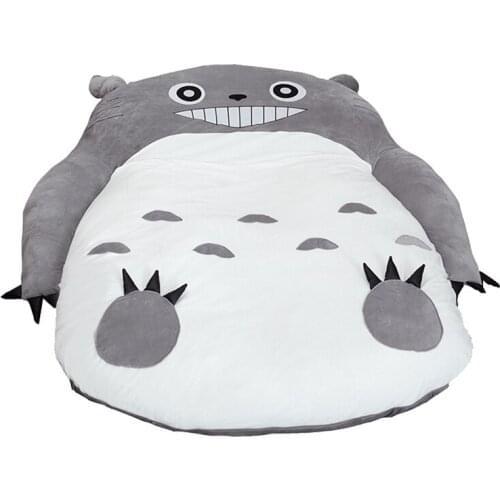 My Neighbor Totoro Tatami Sleeping Double Bed Beanbag Sofa for baby Warm Cartoon Totoro Tatami Mattress