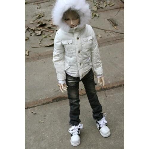 [wamami] Boy Quilted Jacket/Coat 1/3 SD BJD Dollfie White