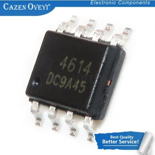10pcs/lot AO4614 4614 AO4614B SOP-8 In Stock