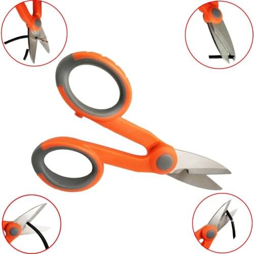 5 Pcs Splice fiber optic tool kits Fiber Optic Tool Fibre stripping optical fiber Kevlar Scissors Hand Tool Drop Shipping