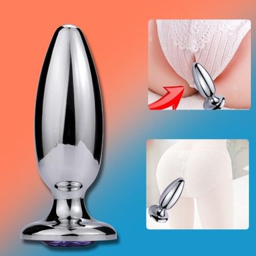 Big Butt Plug Anal Dilator Large Anal Plugs Adult Products Unisex Sex Toys for Woman Men Anal Balls Masturbation