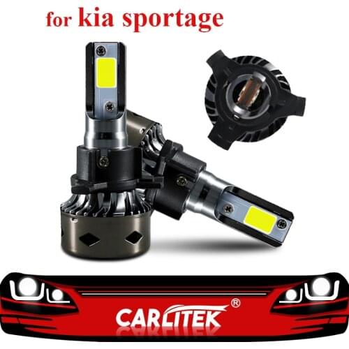 CARLitek For kia sportage H7 6000K Led Bulb Lamp 72w 12000LM Car Led Headlight Kits Fog Light Auto Headlamp Canbus no error