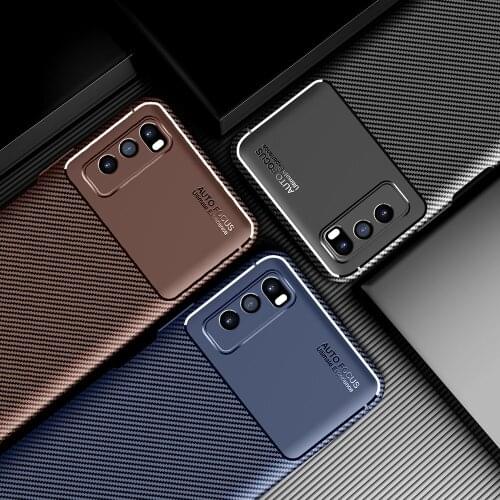 Business Carbon Huawei Enjoy Z Case for Enjoy 20 Pro Cover Silicone TPU Soft Back Funda for Enjoy 20Pro Capa Bumper