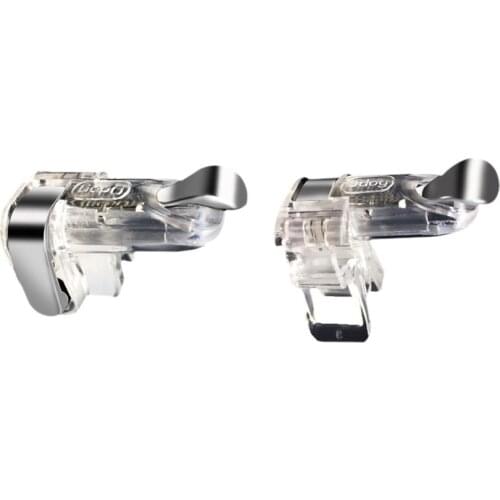 Gamepad Assist Key Mobile Phone Games PUBG Game Triggers Gamepad Metal Holder Grip Controller Game Assist Key Accessory 2PCS/Set