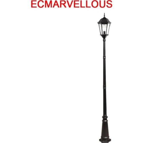 Jalan Farola Style Lampadaire Bouwlamp Strassenbeleuchtung Outdoor Luminaire Exterieur Off Road Lampione Plaza Street Light