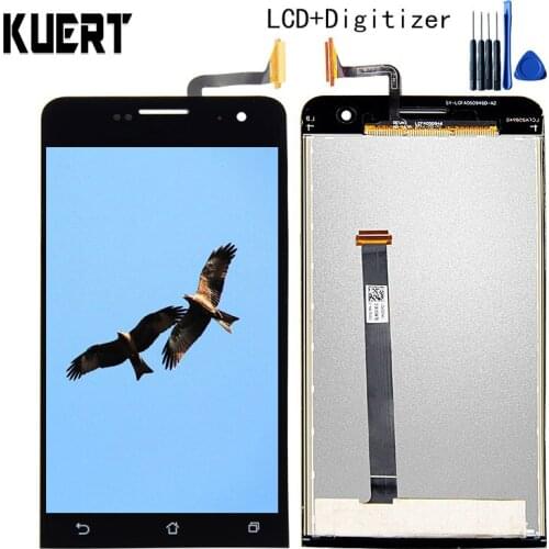 KUERT 5.0" LCD For Zenfone 5 A500CG A501CG T00J T00F T00P LCD Display Touch Screen Digitizer Assembly + Tools
