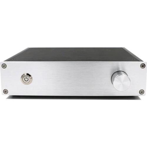 Mini Full aluminum amplifier chassis / Preamp / DAC decoder / TUBE / power box / AMP Enclosure / case / DIY box (220*52*191mm)