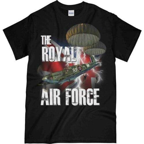 RAF SPITFIRE WW2 Printed Men T-Shirt Short Casual 100% COTTON O-Neck T Shirt