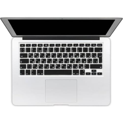Euro Enter Russian Language Letter Soft Silicone Keyboard Cover For Macbook Air 13 Pro 13 15 17 Retina Protector Sticker Film