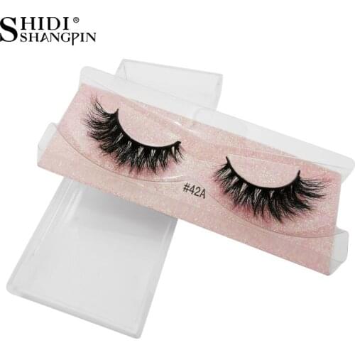 SHIDISHANGPIN 3D Eyelash Mink Eyelashes Handmade Makeup Full Strip Lashes Luxury False Eyelashes For maquiagem cilio faux cils