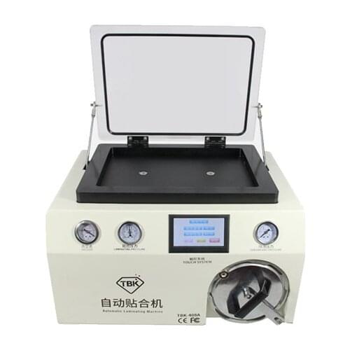 Newest TBK-408A 15 Inch Vacuum Pump LCD OCA Laminating Machine Debubbler In One Machine For Smart Phone Touch Screen Refurbish