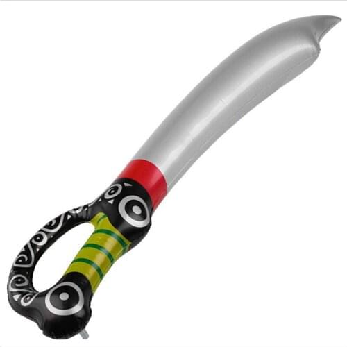 New Pirate Swords Shape Anime Inflatable Swords Inflatable Outdoor Toys Kids Garden Yard Toys Kids Toys Children Gifts Hot Sale