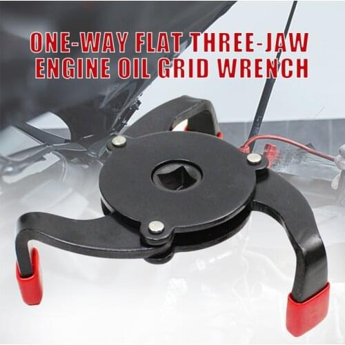 Strong Universal 3Jaw Wrench Oil Filter Remover Tool Cars Oil Filter Removal Tool Interface Special Tools Oil Filter Wrench Tool