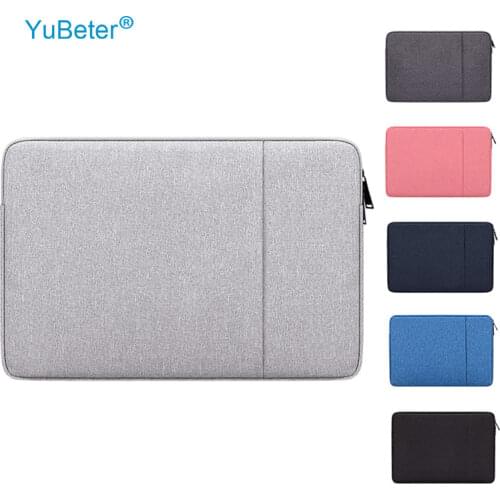 YuBeter Laptop Bags Notebook Cover PC Case Sleeve for MacBook Air Pro 11.6 13.3 14 15.6 Inch Computer Pouch Men Women Briefcase