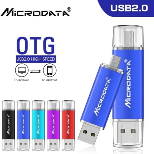 High speed OTG 2 IN 1 pen drive 128GB flash usb memory 64GB 32GB pendrive 16GB 8GB memoria usb flash drive cle usb