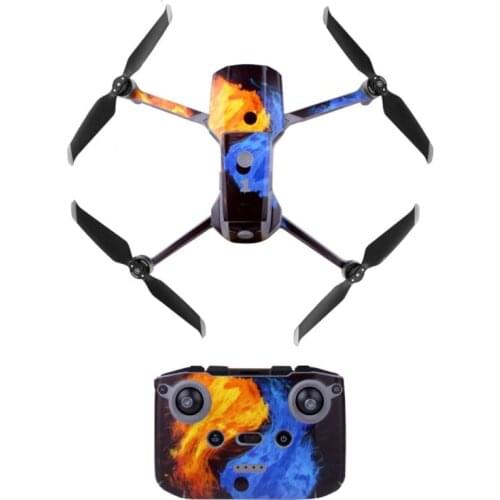 1Set Waterproof PVC Stickers Art Decal Protective Film for dji Mavic Air 2 Drone