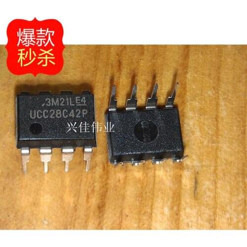 10PCS New original authentic UCC28C42P DIP8