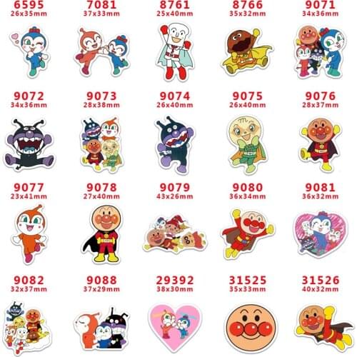 10 Pcs Cartoon Planar Resin Cabochons PR6595