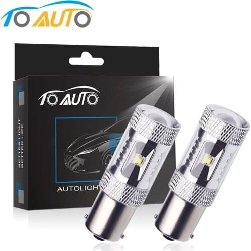 1156 BA15S LED Bulbs Auto 6 SMD Led Chip S25 P21W LED R5W Lamp Parking Reserve Lights Turn Signal Car Light 12V