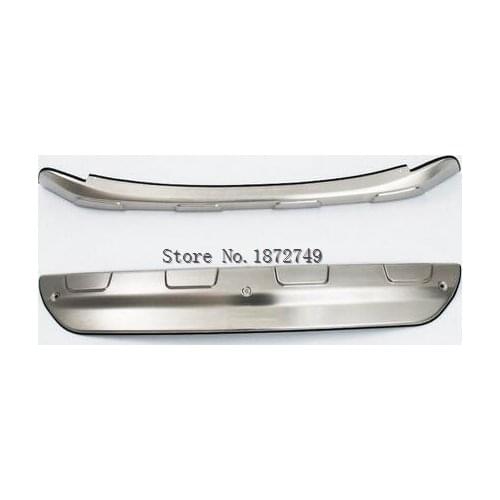 2pcs Stainless steel Front & Rear Bumper Protector Plate for Mazda CX-5 2012-2016