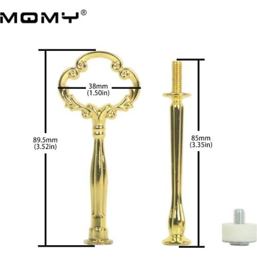 2 tier Handle Fitting Hardware Rod Tool Cake Plate Stand Cake Decorating Tools