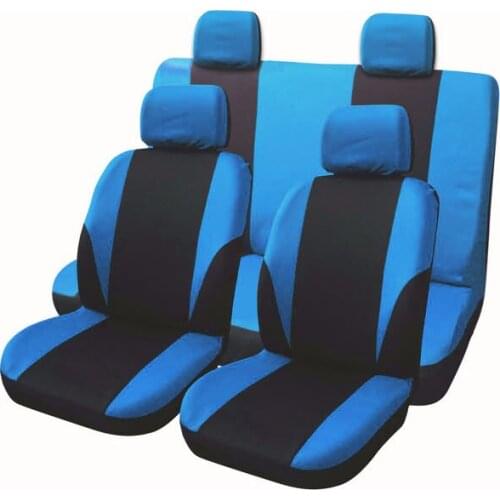 2017 Universal Car Seat Cover SUV 8 Set Full Seat Covers for Crossovers Sedans Auto Interior Styling Decoration Protect