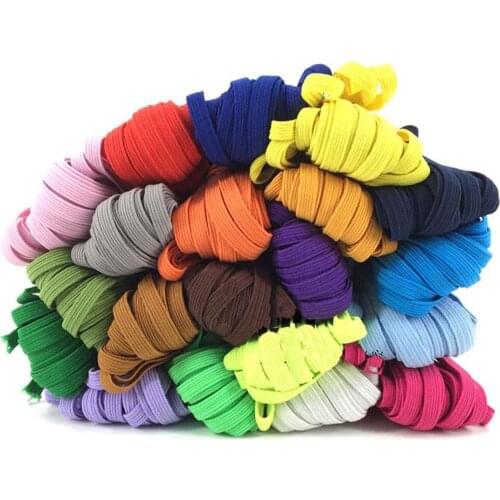 30 yards 6mm elastic band tape skinny elastic ribbon garment headband fabric sewing ribbon 12 colors