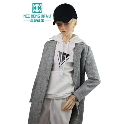 70cm-80cm BJD accessories Spherical joint doll clothes Handsome Fashion Handsome sports hoodie Toys for Girls