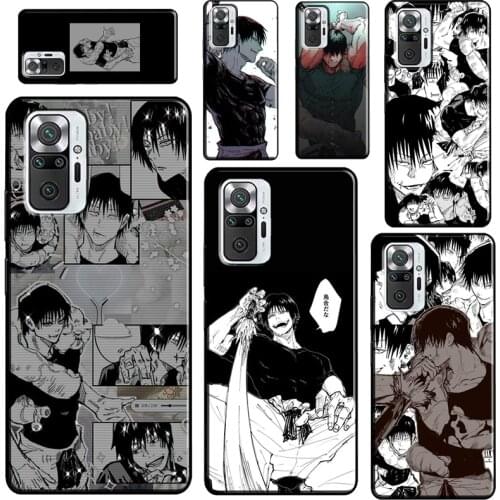 Toji Fushiguro Jujutsu Kaisen Anime For Xiaomi Redmi Note 10 Pro 7 8 9S 8T Note 9 Pro Case For Redmi 9C 9T K40 9A Back Cover