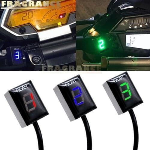 For Honda CB250F CB300F 2015-2018 CB400SF 2008-2017 CB400X 2013-2016 Motorcycle 1-6 Level Gear Indicator Digital Gear Meter